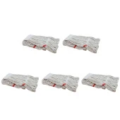 Dar Yedek Islak Mop Paspas Ucu Başlığı Püskül -17 Cm. -Pamuklu -350 Gram. -Beyaz - 5 Adet thumbnail 1