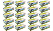 Dolphin Tek Kullanımlık Lateks Beyaz Pudralı Medium Muayne Eldiveni - 20 Adet 100'lü Paket/Koli - 2