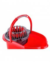 Titiz Cameon Sıkma Aparatlı Temizlik Seti Kovası / Kırmızı / 17 Litre - 2