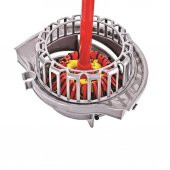 Titiz Cameon Sıkma Aparatlı Temizlik Seti Kovası / Kırmızı / 17 Litre - 4