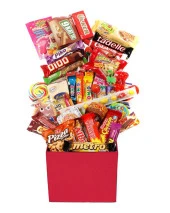 Öğretmenler Günü Nostaljik Özel Kırmızı Hediye Kutusu Mega Boy - 1