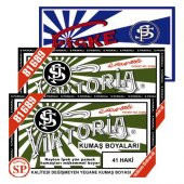 Viktoria Kumaş Boyası Haki 2Pk+Fiske Sabitleme 1Pk - 1