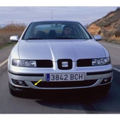 Seat Toledo 99-04 Ön Tampon Sağ Çeki Demir Kapağı Plastiği 1M0807156A - 2