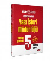 GYS Adalet Bakanlığı Yazı İşleri Müdürlüğü Çözümlü 5 Deneme Sınavı Data Yayınları - 1