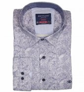 Erkek Büyük Beden Battal Boy Uzun Kol Klasik Kesim Gömlek - 1