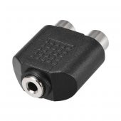 3.5 mm Stereo Dişi - 2 RCA Dişi Çevirici Aparat - 1