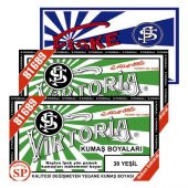 Viktoria Kumaş Boyası Yeşil 2Pk+Fiske Sabitleme 1Pk - 1