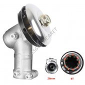 Hsgl Motorlu Tırpan Dişli Grubu Rediktör 9 Diş 28mm Frezeli Tırpan Başlık Yedek Parça Aksesuar - 2