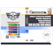TÜİK Görevde Yükselme Sınavı Hazırlık Kitabı (Konu Anlatımlı İle 5 Tarama Testi) - 1