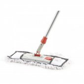 Tablet Palet Nemli Yedek Mop Takımı Seti - 80 Cm. Nemli Mop + Katlanır Aparat + Metal Vidalı Sap - 2