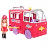 Barbie Chelsea İtfaiye Aracı HCK73 - 1
