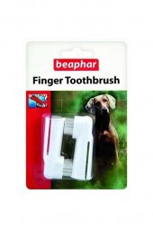 Beaphar Plastik İkili Parmağa Takılan Köpek Diş Fırçası 5cm - 1