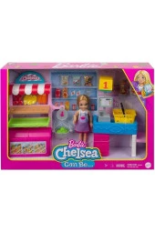 Barbie Chelsea Meslekleri Öğreniyor Market Çalışanı Chelsea ve Oyun Seti thumbnail 1