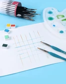 Valkyrie Giorgione 15 Adet Profesyonel Boya Fırça Seti thumbnail 4