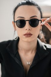 TOMY TİMY TG1359 0101 46 Polarize Unisex Güneş Gözlüğü - 1