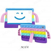 Apple iPad Mini 6 8inç Kılıf Popit Çocuklara Özel Silikon Kılıf A2567 A2568 A2569 - 2