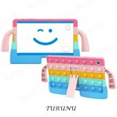 Apple iPad Mini 6 8inç Kılıf Popit Çocuklara Özel Silikon Kılıf A2567 A2568 A2569 - 4