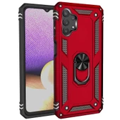 Gpack Samsung Galaxy A23 Kılıf Vega Sert Silikon Tank Standlı Yüzüklü Mıknatıslı - 3