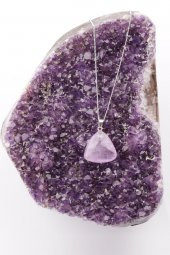Ametist Doğal Taş Kolye thumbnail 2