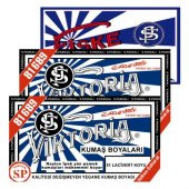 Viktoria Kumaş Boyası Koyu Lacivert 2Pk+Fiske Sabitleme 1Pk - 1