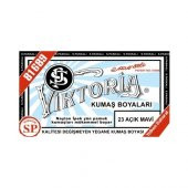 Viktoria Kumaş Boyası Açık Mavi 2Pk+Fiske Sabitleme 1Pk - 2