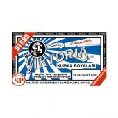 Viktoria Kumaş Boyası Açık Lacivert 2Pk+Fiske Sabitleme 1Pk - 2