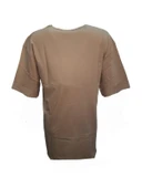 Kuzey Kadın Baskılı Yırtmaçlı Oversize Kadın T-Shirt 301 thumbnail 3