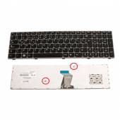 Lenovo IdeaPad Y570, Y570A, Y570D, Y570I, Y570M Notebook Klavyesi (Siyah TR) - 2