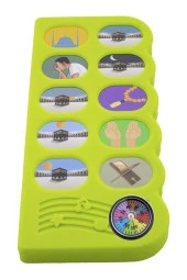 Pusulalı Kıbleyi Gösteren Sesli Namaz Öğreten Cihaz Yeşil - 1