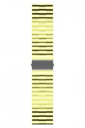 Gear S3 KRD-27 Şeffaf Renkli Transparan Silikon Kordon - 4