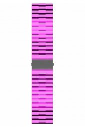 Gear S3 KRD-27 Şeffaf Renkli Transparan Silikon Kordon - 6