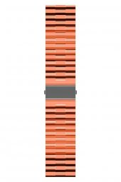 Gear S3 KRD-27 Şeffaf Renkli Transparan Silikon Kordon - 7