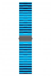 Gear S3 KRD-27 Şeffaf Renkli Transparan Silikon Kordon - 9