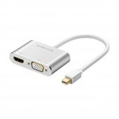 Ugreen Mini DisplayPort to VGA 4K HDMI Dönüştürücü Adaptör Gümüş - 1