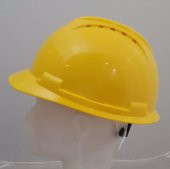 Bbu Safety Sp 200 Hdpe Vida Çark Ayarlı Baret Sarı - 1