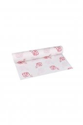 Roll-Up Laminelli Desenli Tek Kullanımlık Kağıt Masa Örtüsü - 100x150 Cm. - 16 Yaprak/Rulo - 2