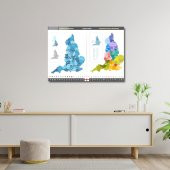 ArtofWallDesign İngiltere İlçeleri  Cam Tablo UV - 1