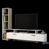 Salon Dekorasyon Televizyon Ünitesi Dolaplı Tv Standı - 2