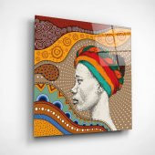 ArtofWallDesign Türban Afrika Cam Tablo UV - 2