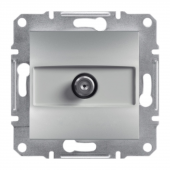 Schneider Asfora SAT Priz SONLU 1DB Alüminyum EPH3700161 - 1