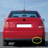 VW Polo Classic 96-02 Arka Tampon Çeki Demir Kapak Plastiği 6K5807441A - 2