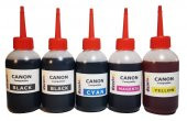 CANON MG3053 MX495 TR4550 KARTUŞ DOLUM SETİ 5 li SET 5X100ML  (PG 545 CL 546) - 2