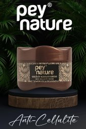 PeyNature Anti-cellulite Selülit Karşıtı Krem 250 ml + Doğal At Kılı Selülit Fırçası - 6