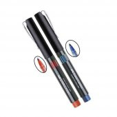 Mavi Kırmızı Pilot Kalem İğne Uçlu 0.5 Needle Point Roller 2 Adet 0,5 Uçlu Faber Castell Pilot Kalem Mavi Kırmızı 2 Adet - 1