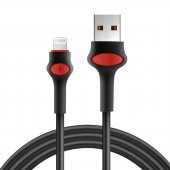 Winex GFZ115 İphone Lightning 3.0A Hızlı Şarj ve Data Kablosu 1M Siyah - 1