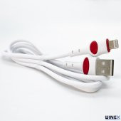 Winex GFZ115 İphone Lightning 3.0A Hızlı Şarj ve Data Kablosu 1M Beyaz - 3