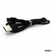 Winex GFZ116 Type-C 3.0A Hızlı Şarj ve Data Kablosu 1M Siyah - 2