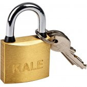 Kale Sarı Asma Kilit 30 mm - 1