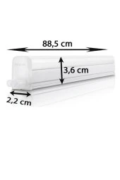 Philips 9W Anahtarlı Linea Led Bant Armatür 3000K Sarı thumbnail 2