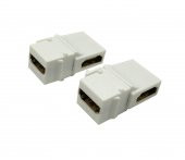 HDMI Dişi - Dişi Keystone 90 Derece - Sağ Açılı - 1